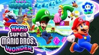 Super Mario Bros. Wonder - 100% Longplay Full Game Walkthrough Gameplay Guide (Less Loading Times)