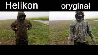 Test kurtek Softshell.  "Kontrakt" US Army vs "cywilka" Helikona.