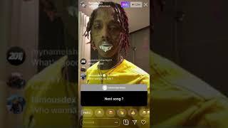 Famous Dex Calls Out Rich the Kid on First IG Live Since on Stage Seizure!