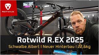 Rotwild R.EX Core 2025 I Shimano EP 801 I Schwalbe Radial I Fox I Magura MT5 I Flightcheck I Watzup