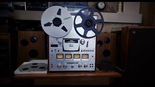 Akai GX-630D-SS - 10.5"  4-Ch Quad Reel to Reel - Serviced w/ Cherry Cabinet  (Short Demo)