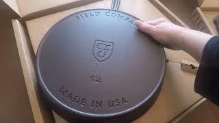 Field Company Cast Iron Unboxing No. 6 & No. 12 Skillets | 03/17/2022