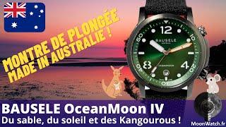 Bausele OceanMoon IV ⌚ PROFESSIONAL dive watch in Kangaroo country 