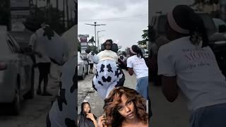 Efeirele’s Funny Street Content takes a Wild Turn while Promoting her Movie #shorts #foryou #funny