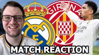 REAL MADRID VS GIRONA LALIGA MATCH REACTION