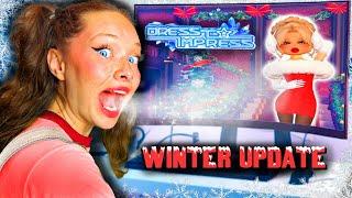 I PLAYED DRESS TO IMPRESS WITH MY SUBSCRIBERS !! (WINTER UPDATE)