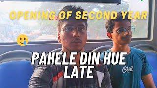 Pahele din adhaa ghanta lateFIRST DAY OF SECOND YEAR | #coep #pune #collegelife #collegevlog