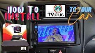 HOW TO SET-UP ABS-CBN| TV PLUS FOR CAR/ TOYOTA AVAN|ZA