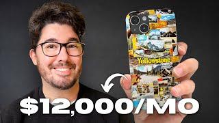 Make $12,000 Per Month Selling AI Phone Cases - Ultimate Tutorial