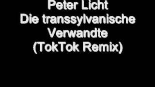 Peter Licht - Die transsylvanische Verwandte (TokTok Remix)