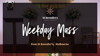 Saturday  23rd November 2024 - St Benedict's, Melbourne. Welcome!