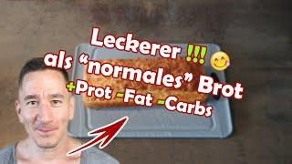 Bestes Low Carb Brot - high Protein Brot zum selber backen