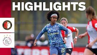 Highlights Feyenoord - Ajax Vrouwen | Azerion Vrouwen Eredivisie