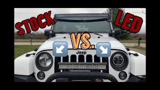 ONLY $100! - Jeep Halos With Color Changing Turn Signals - Easy DIY