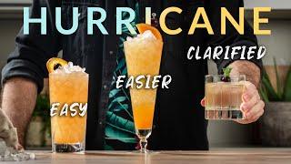 The Hurricane cocktail - Easy, Pro, Clarified