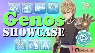 Genos Showcase - Skills Overview - Turret in action! Ragnarok Mobile New Class COLLAB