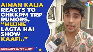 Aiman Kalia REACTS to GHKKPM's low TRP rumours & shares Shah Rukh Khan’s Dunki experience!