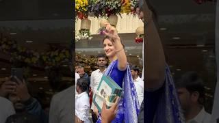 Actress Sreeleela Entry at South India Shopping Mall Opening in BHEL