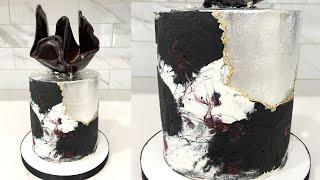 Cake decorating tutorials | FAULT LINE CAKE | Sugarella Sweets