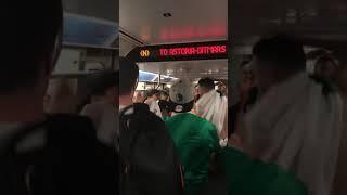 Mayweather McGregor NYC Subway