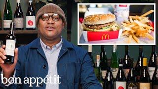 Sommelier Pairs Wine With McDonald's, Taco Bell, KFC & More | World Of Wine | Bon Appétit