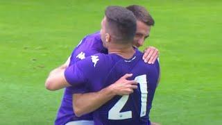 Barak/Gonzalez/Biraghi/Luka Jovic Goals 5-1 Hearts | Fiorentina 5-1 Hearts Today