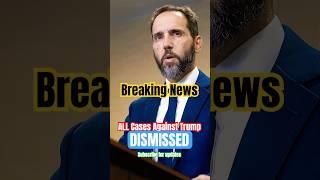 Jack Smith Shocks the Nation by Dropping Federal Cases Against Trump! #shorts #viral