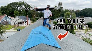 How To: Tarp a Ridge in a Post Storm Enviroment (Synthetic Felt)