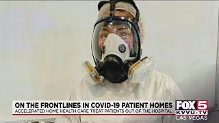 Home health professionals caring for COVID-19 patients
