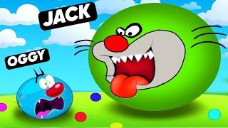 Oggy Try To Eat Jack In Roblox Ball Eating Simulator