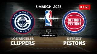 Los Angeles Clippers VS Detroit Pistons | NBA Match Prediction | Basketball Match Prediction