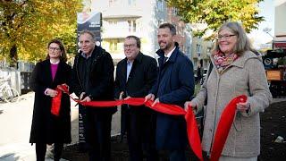 Mobilitätsstation Schloßstraße mit Superschnellladesäule eröffnet