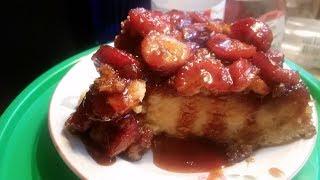 Banana Upside Cake Recipe / Soulfoodqueen Cooking Channel