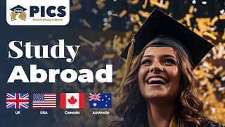 Study Abroad Chennai, PICS Global. IELTS, TOEFL, GRE, GMAT, PTE, SAT Training