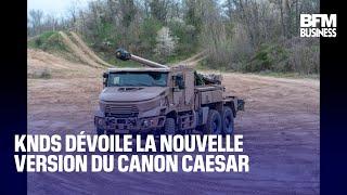 KNDS dévoile la nouvelle version du canon Caesar