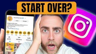 Is Your Instagram Account Dead? Should You Start Over?