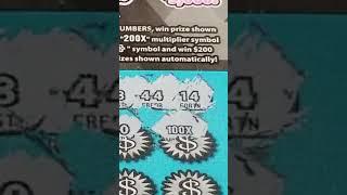 HUGE WINNING Lottery Ticket Scratch Off!