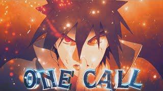 ONE CALL | SASUKE EDIT | ZEXON EDITS | MOBILE EDIT | ALIGHT MOTION |