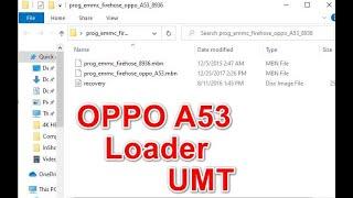 Oppo A53 Loader - Oppo A53 (CPH2127) Pattern / Pin Password / Unlock FREE - OPPO Qualcomm UMT Tool