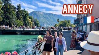 Annecy, France  Walking Tour September 7, 2024 4K 60fps