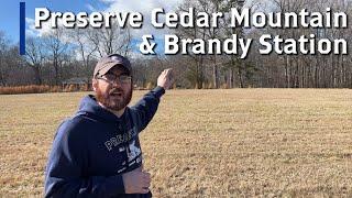 Preserve 104 Pristine Battlefield Acres at Brandy Station and Cedar Mountain