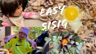 Sisig recipe + Unboxing + Honeybee Mukbang | CHICAGO VLOG 4K