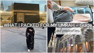 What I Packed for Umrah-Guide | UMRAH Preparations | Beautiful Dua List