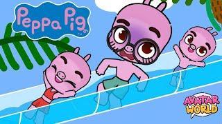  PEPPA PIG AT THE WATER PARK  AVATAR WORLD 24/7