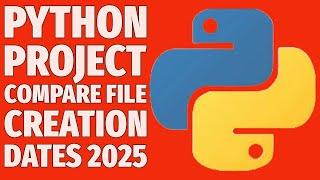 Python Tutorial: Check Which File Was Created First - Beginners Simple Project 2025