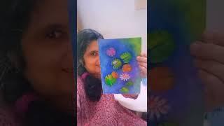 Pond painting review | Artist Swapna Salim