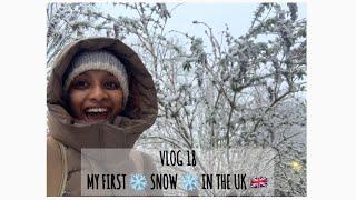 First Snow | Harrogate | Vlogging with Sonia |#malayalamvlog