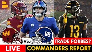 Commanders Report LIVE: Should Washington Replace Emmanuel Forbes? + Week 2 Preview vs. Giants