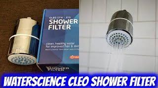 Waterscience Cleo shower filter SFW 815 unboxing and review