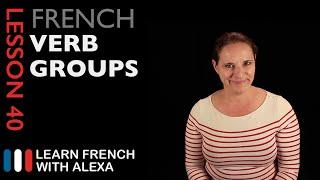 The 3 French verb groups